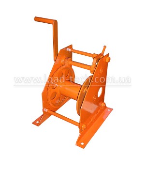 Лебедка ручная шестеренная 0,5т 60м