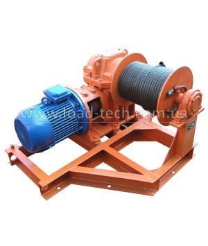 Лебідка електрична маневрова 4тн 100м