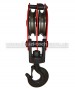 Snatch block with double sheave