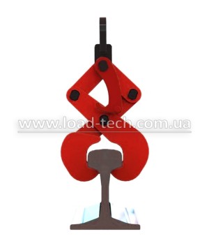 Claw clamp for rails and beams