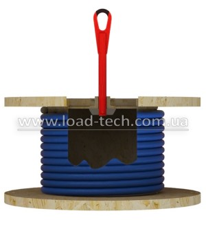 Clamp for drums (fishing rod)