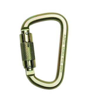 Карабин трапеция стальной AJ514А