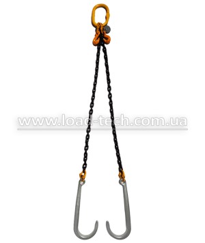 V-sling chain for tow truck