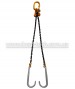 V-sling chain for tow truck