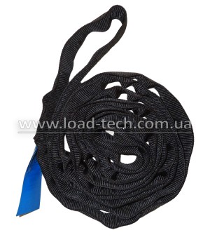 Endless round slings black