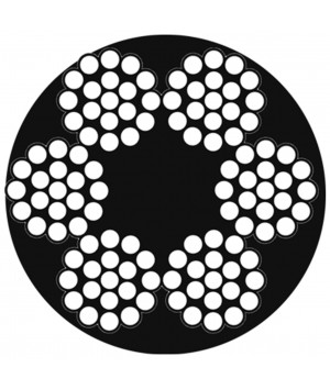 Канат сталевий DIN 3060 в ПВХ оболонці