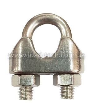 Затискач для каната DIN 741 нержавіючий