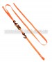 Ratchet tie downs for fastening motorcycles