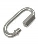 Stainless STRAIGHT SNAP HOOK WITH SAFETY SCREW DIN 5299