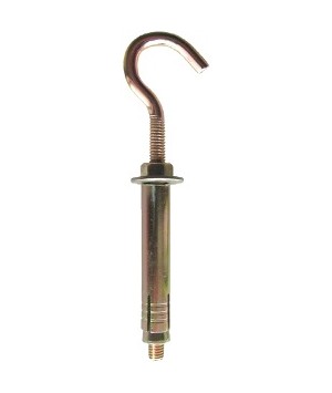 Sleeve anchor with hook