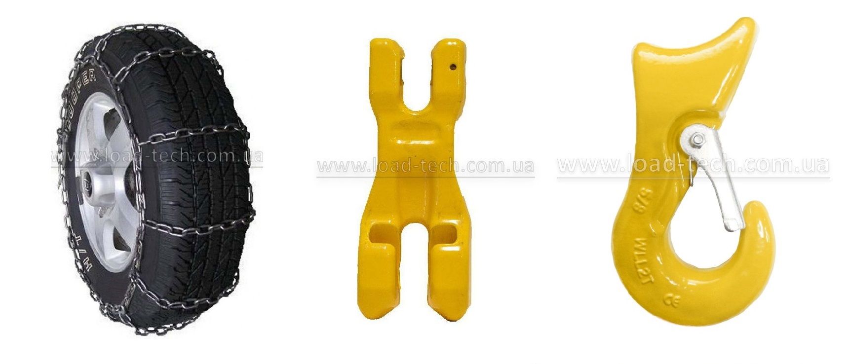 Цепи противоскольжения, Крюк Крюк-ограничитель "коготь", Крюк-чокер